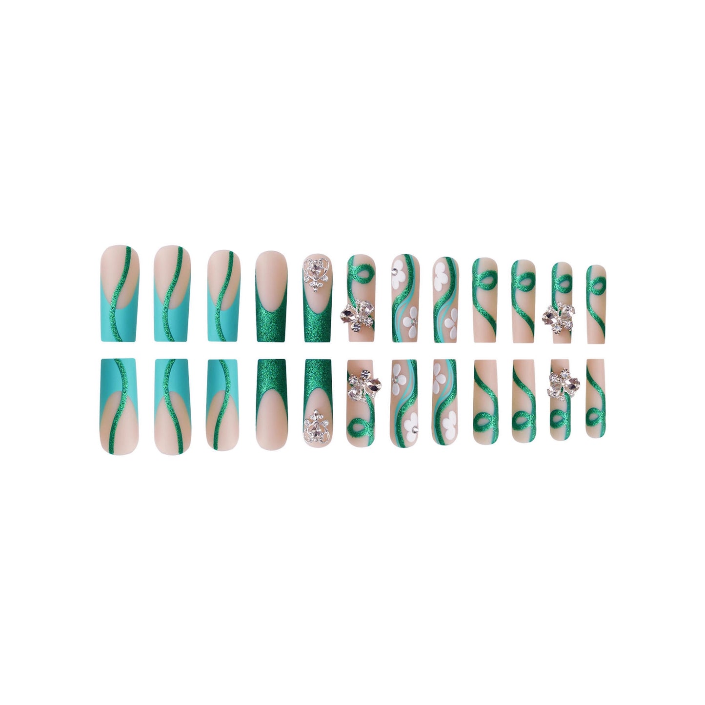 Dekorativer Nageldesign-Set Brehn