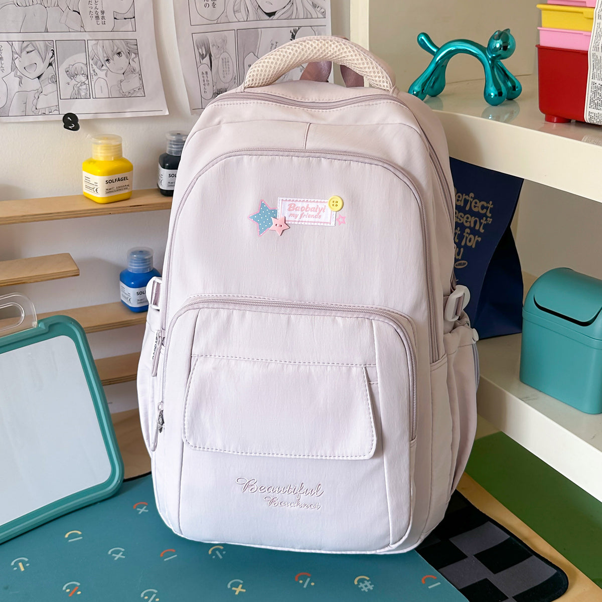 Stylischer Multifunktionsrucksack Brehn