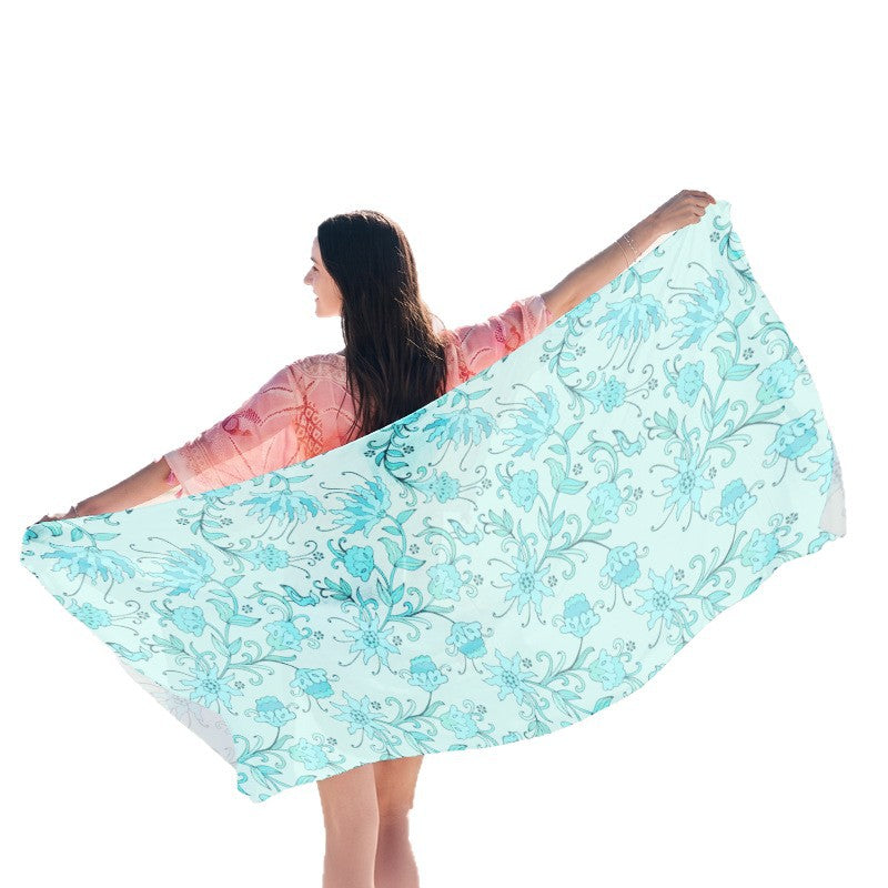 leichtes Strandtuch mit kreativem Quallen-Design Brehn