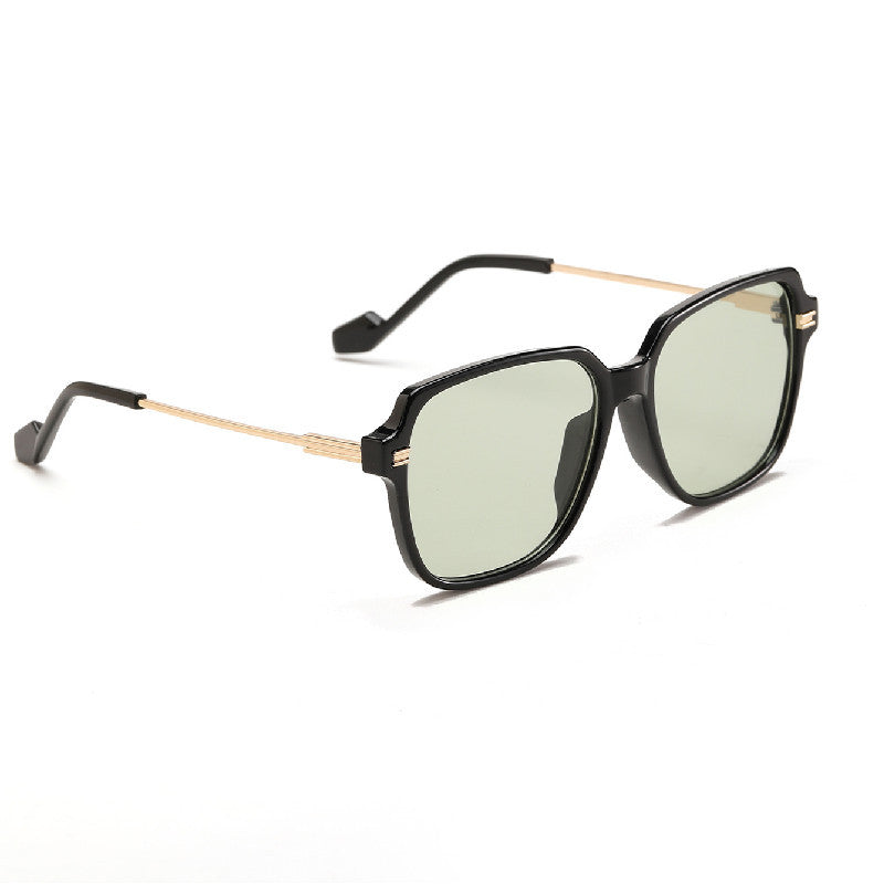 Damen trendige modische Sonnenbrille mit elegantem Metall-Detail Brehn