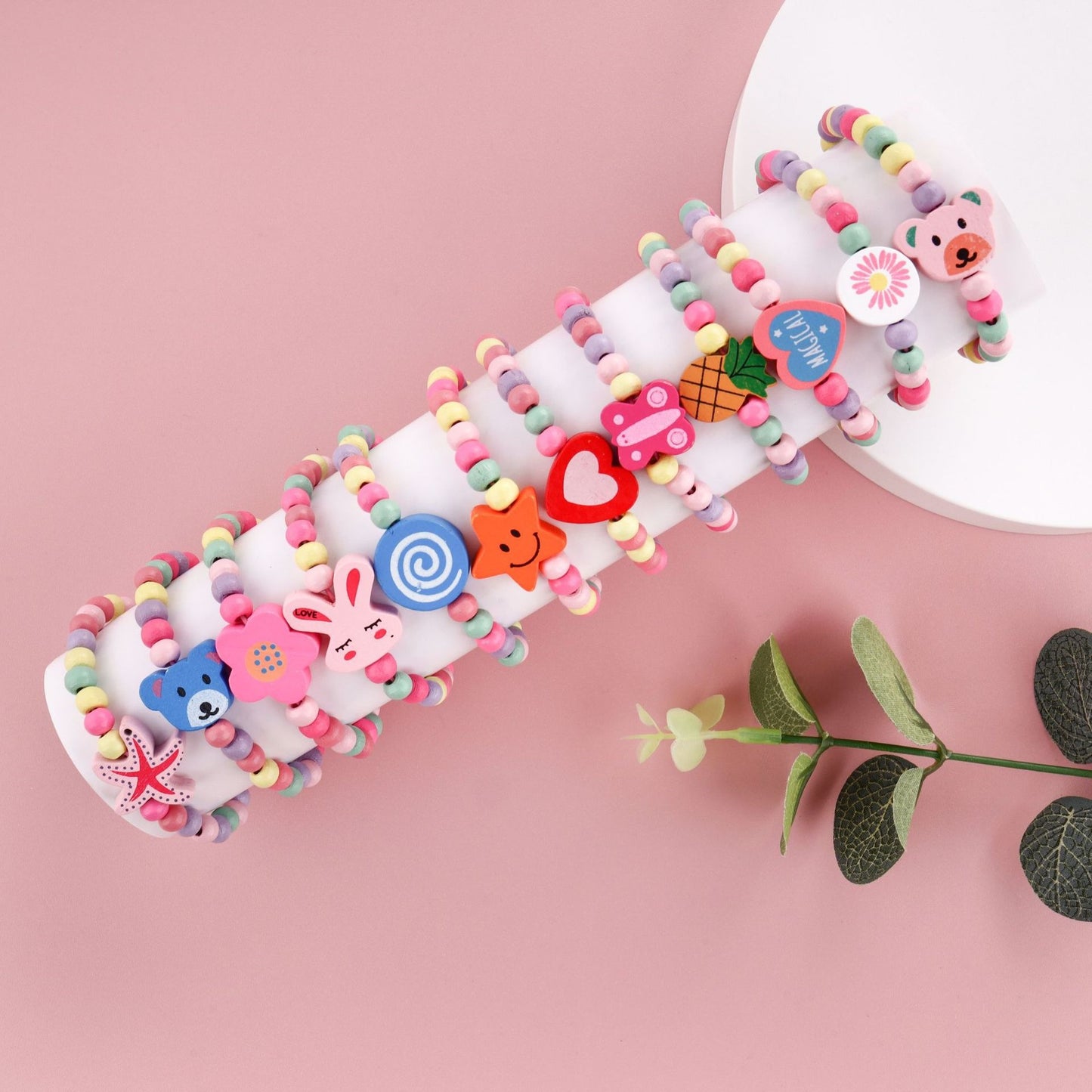 Verspieltes Farbperlenarmband Brehn