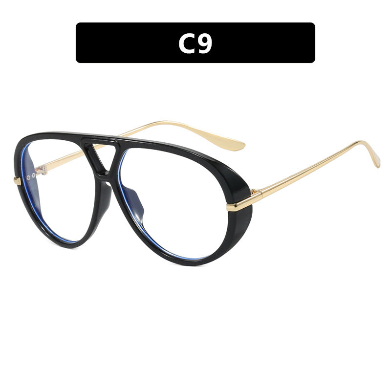 Damen Oversized Sonnenbrille mit elegantem Kunststoffrahmen und verspiegelten Gläsern Brehn