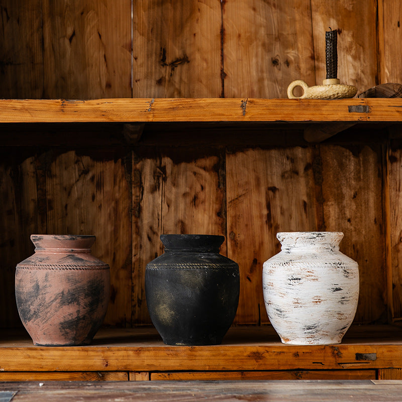 Handgefertigte Tonvase Brehn