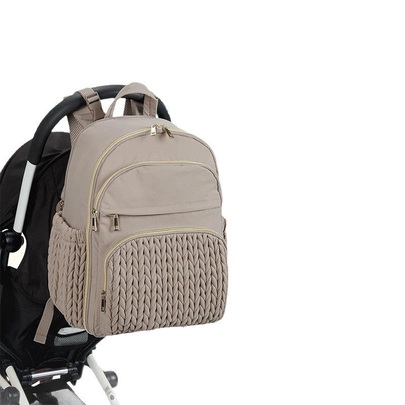 Trendy Backpack mit Geflochtenem Design Brehn