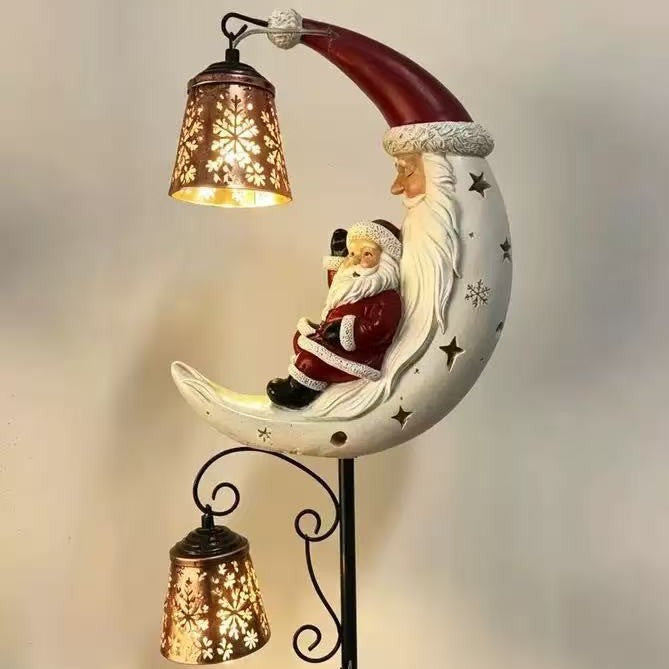 Weihnachtslichterdekoration Brehn