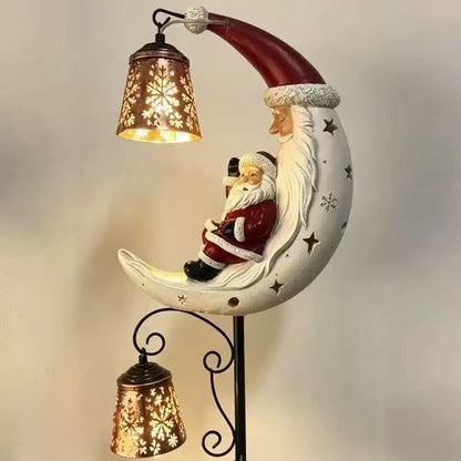Weihnachtslichterdekoration Brehn