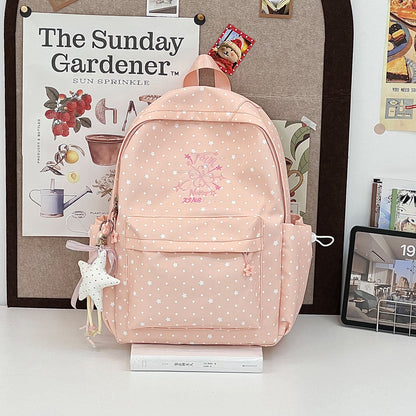 Stylische Schachbrettdruck-Rucksack Brehn