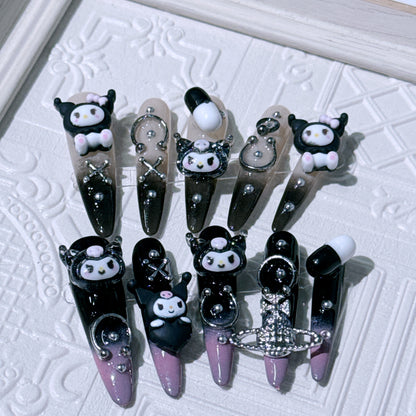 Gothic-Themen 3D Nagelkunst Tipps
