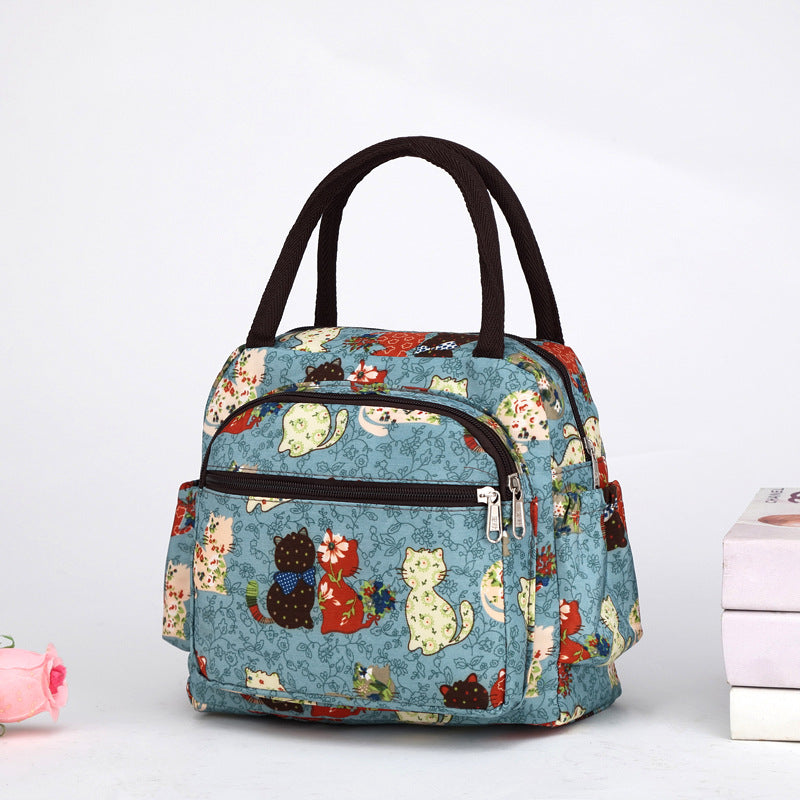 Katmuster isolierte Lunch-Tasche Brehn