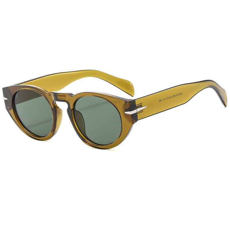 Damen modische Sonnenbrille mit unikatem Design und polarisierenden Gläsern Brehn