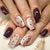 Elegante Botanische Nagelkunst Press-On Set Brehn