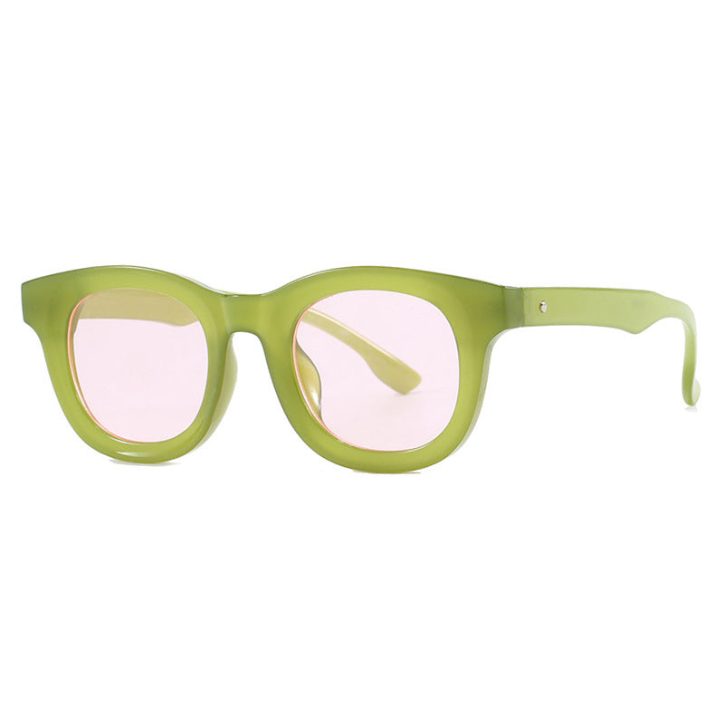 Damen trendige oversized Sonnenbrille mit markantem Design Brehn