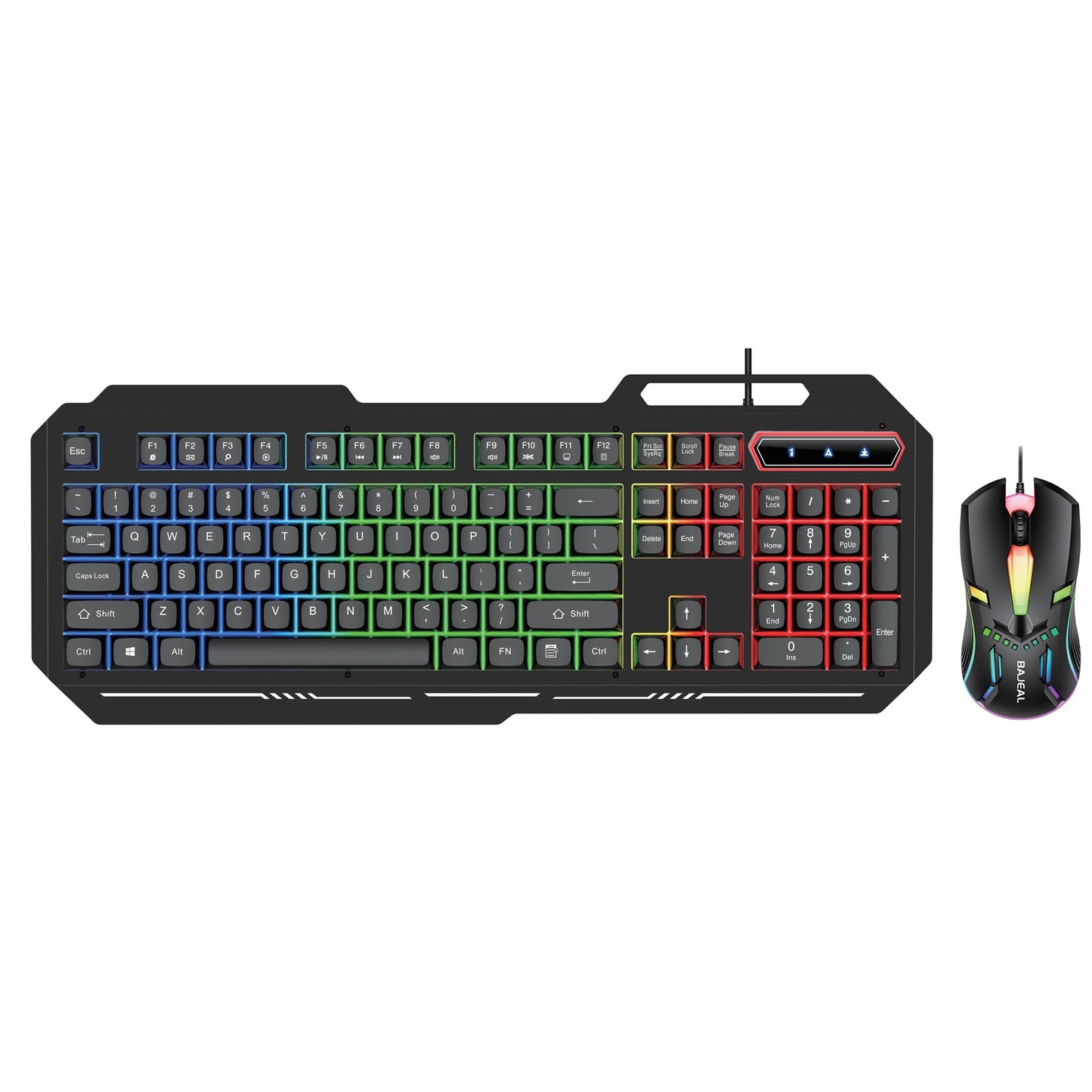 Gaming-Tastatur und Maus Set mit Rgb-Beleuchtung Brehn