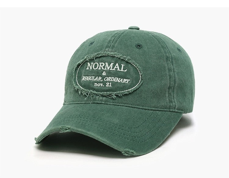 Herren Casual Distressed Baseball Cap Brehn