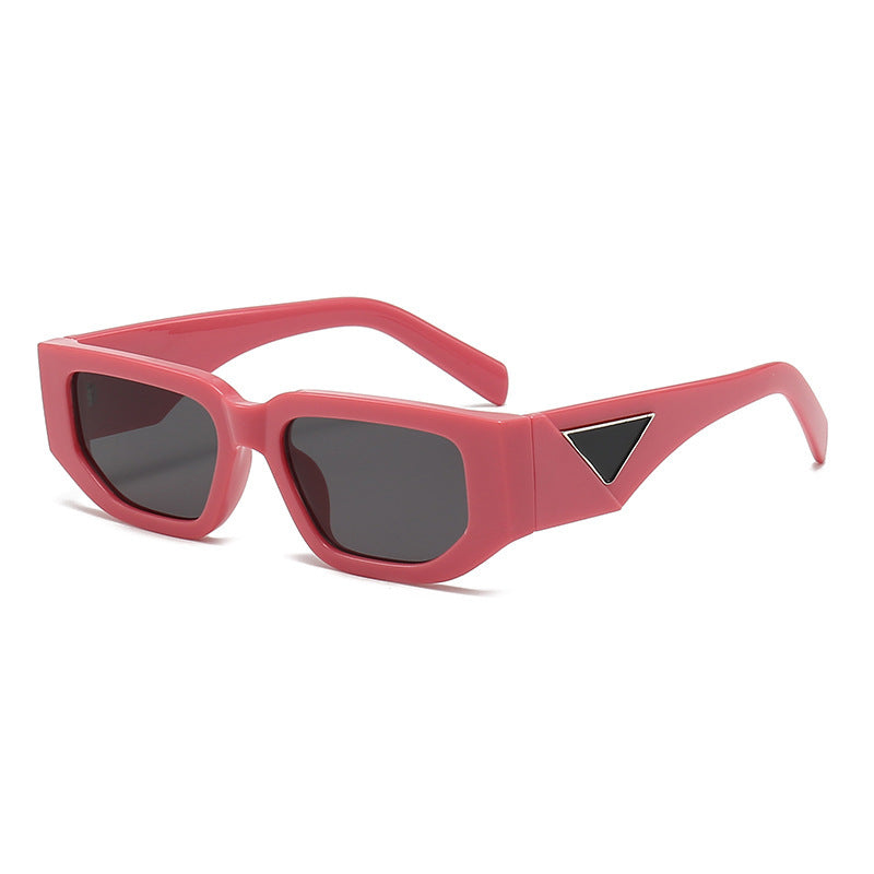 Damen Modische Rechteckige Sonnenbrille mit eleganten Akzenten Brehn