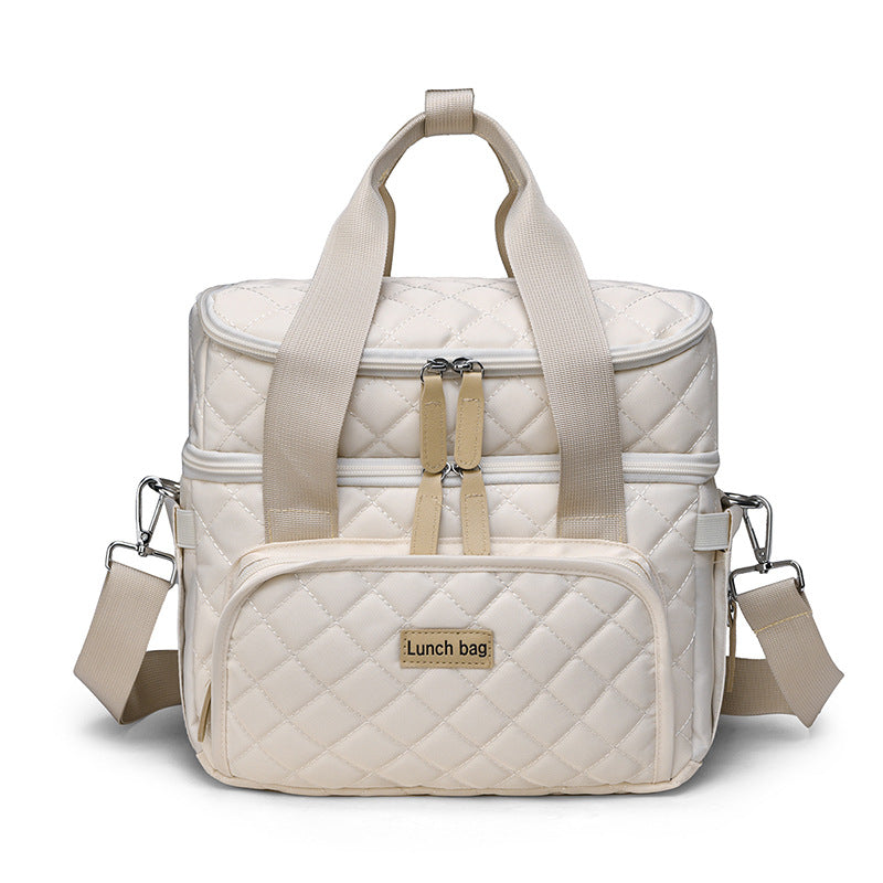 Isolierte Mehrfachfach-Lunch-Tasche Brehn