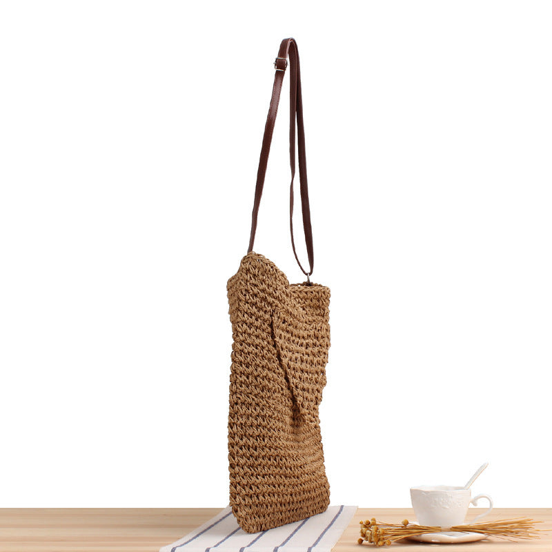 Handtasche mit Modernen Makramee-Strukturen Brehn
