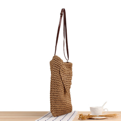 Handtasche mit Modernen Makramee-Strukturen Brehn