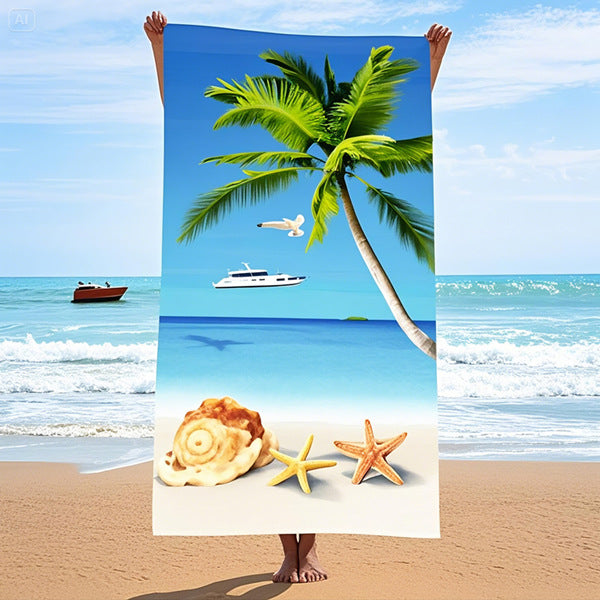 Tropisches Paradies Strandtuch Brehn
