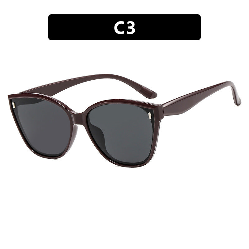 Damen Cat-Eye Sonnenbrille mit schützendem UV-Filter und stylishem Rahmen Brehn