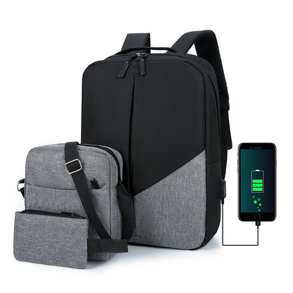 Vielseitiges Multi-Taschen-Laptop-Rucksack-Set Brehn