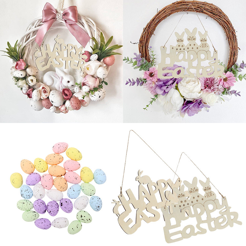 Dekorativer Frühlingskranz Brehn