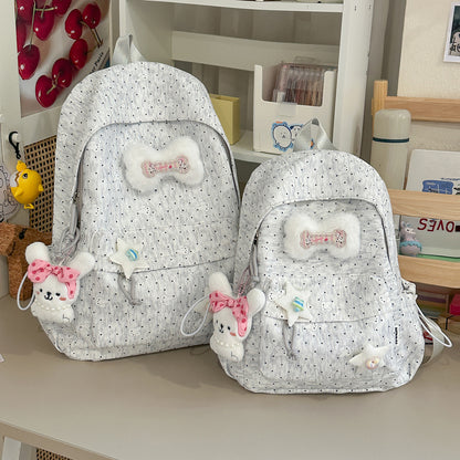 Niedlicher Plüsch Verzierte Rucksack Brehn