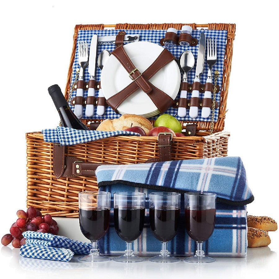 Damen Korb für Picknick mit Zubehör Brehn