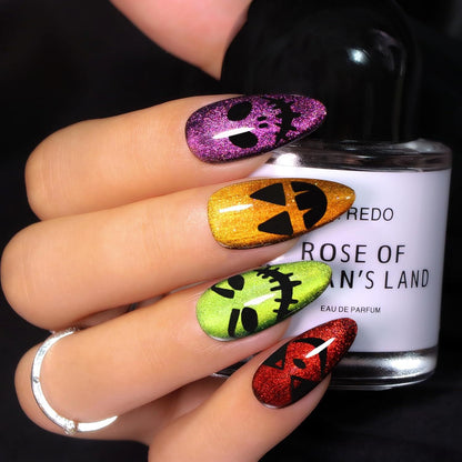 Kreatives Halloween Kunstnagelset Brehn