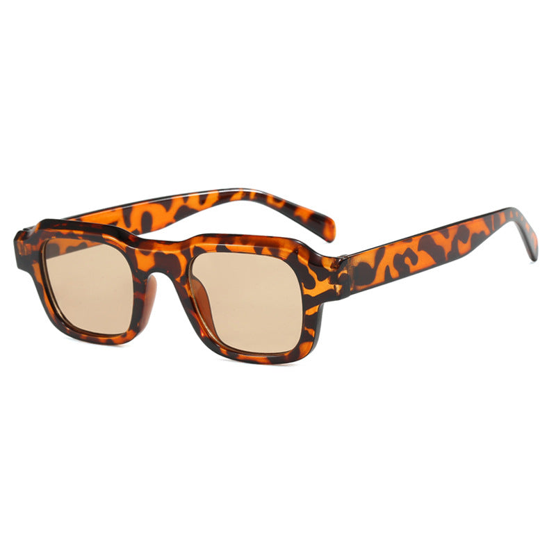 Damen moderne quadratische Sonnenbrille mit schützendem Polycarbonat-Rahmen Brehn