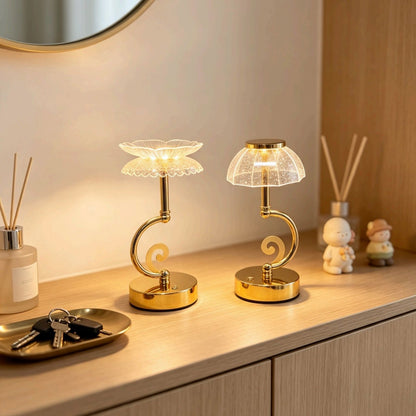 Dekorative Tischlampe