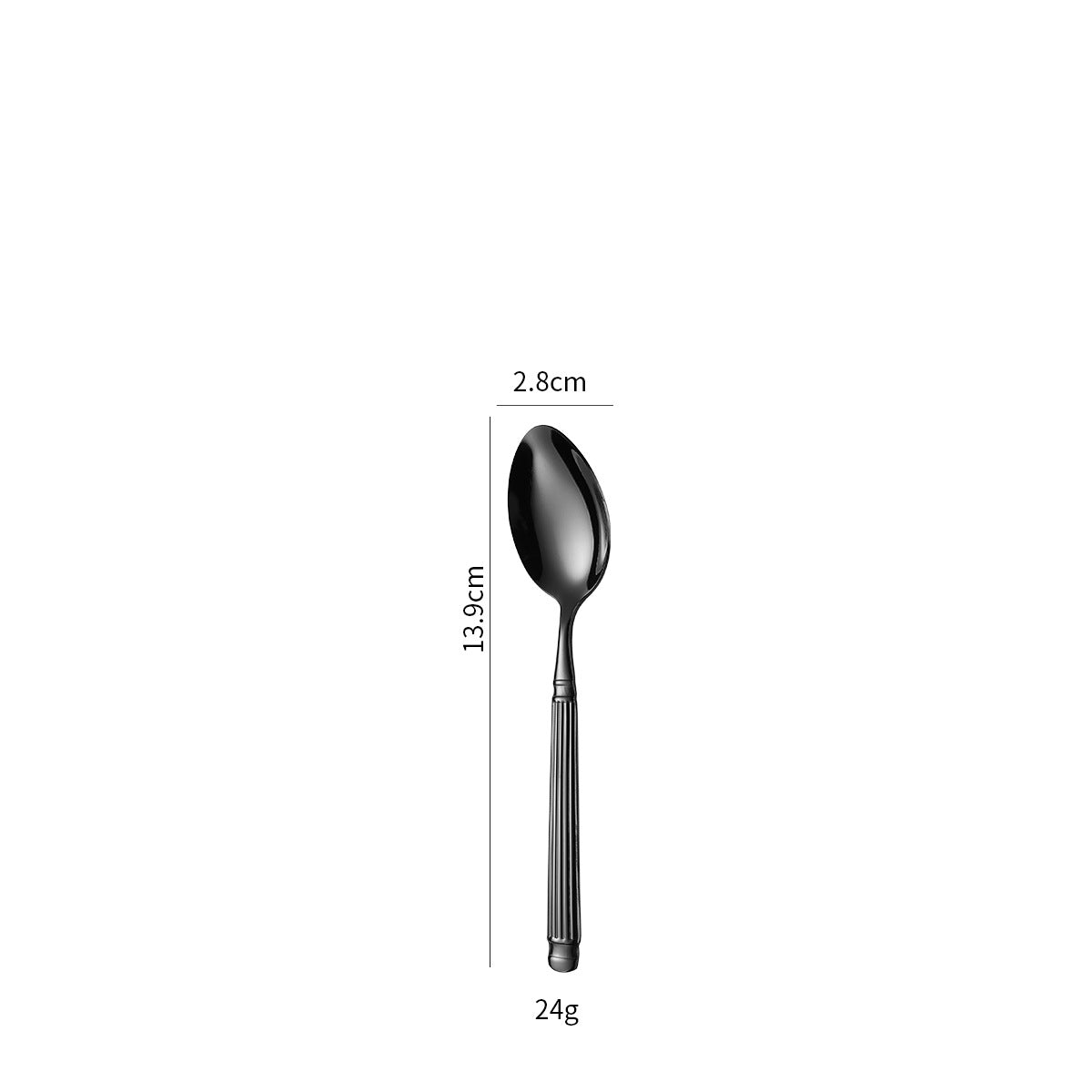 Eleganter Dessertlöffel mit Exklusivem Oberflächendesign Brehn