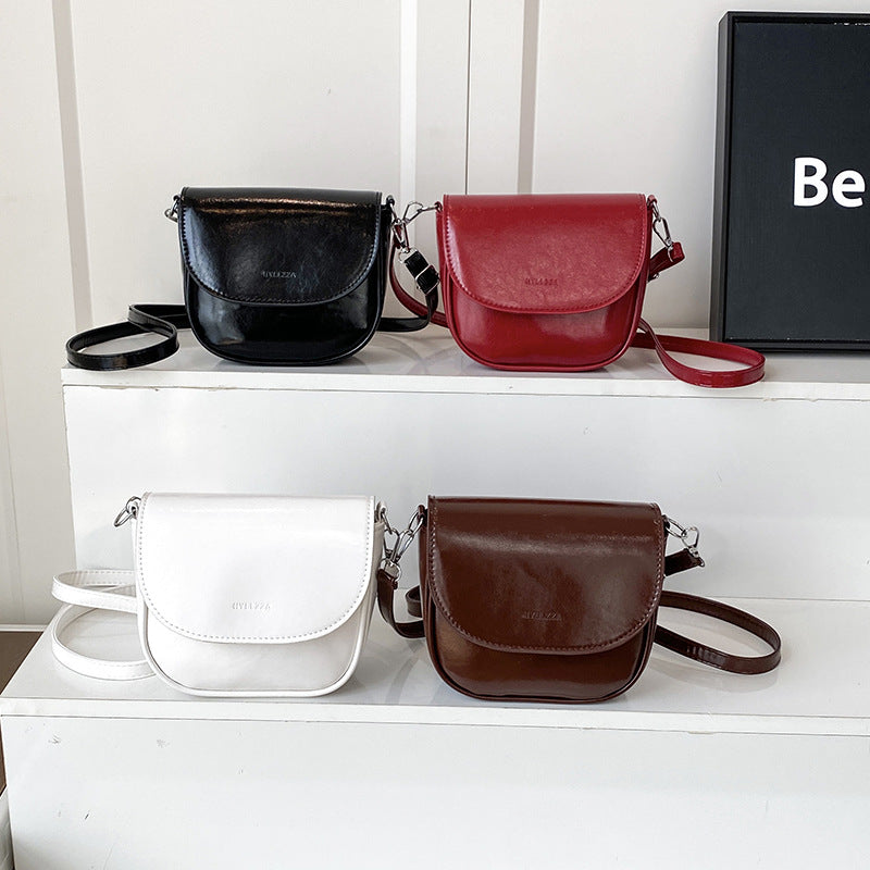 WoMinimalist Faux Leder Umhängetasche Brehn