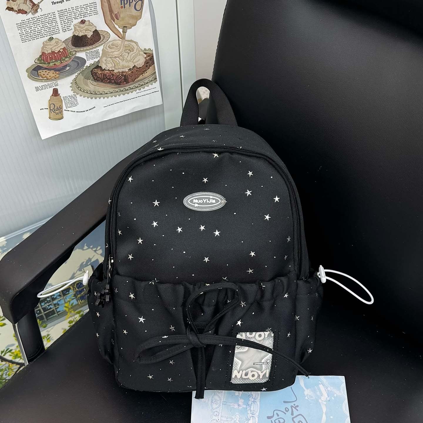 Spaß Casual Stern-Print Schulrucksack