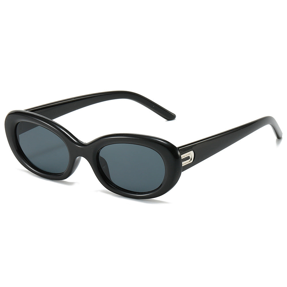 Chic Overgroße Oval Sonnenbrille Brehn