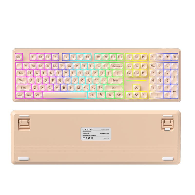 Kabellose RGB Gaming-Tastatur Brehn