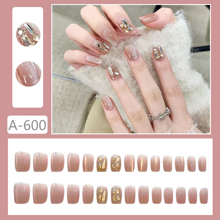 Chic Dekorative Druck-Nagelspitzen Brehn