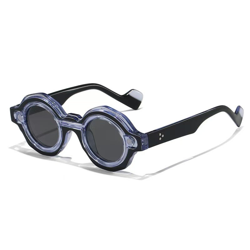 Damen modische Sonnenbrille mit einzigartigem Runddesign Brehn