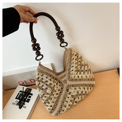 Handgefertigter gewebter Strandtasche