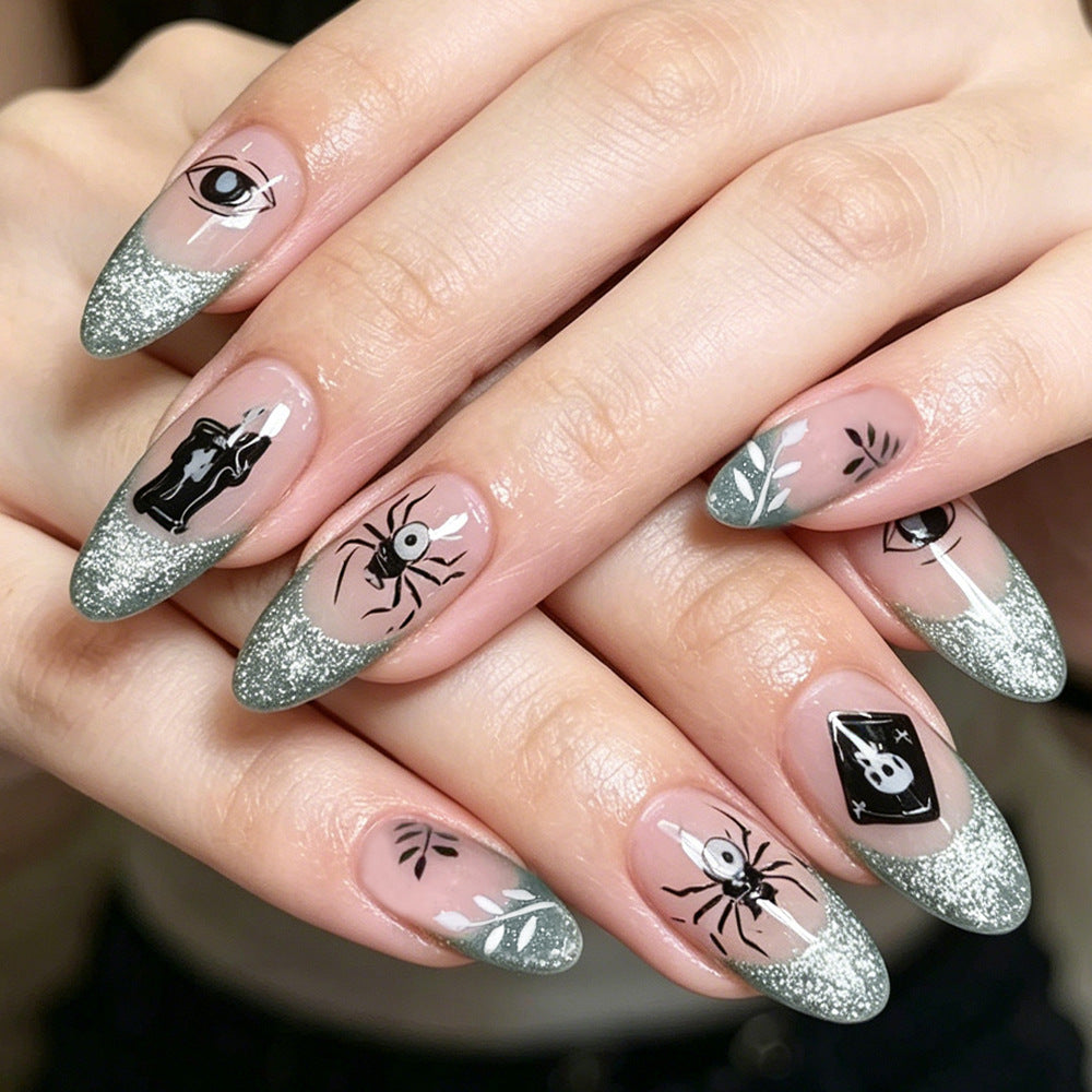 Gothic-Themen Nagelkunst Set Brehn