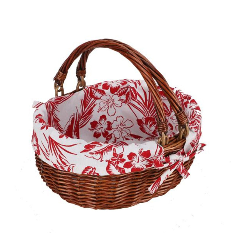 Dekorativer Rattan Korb