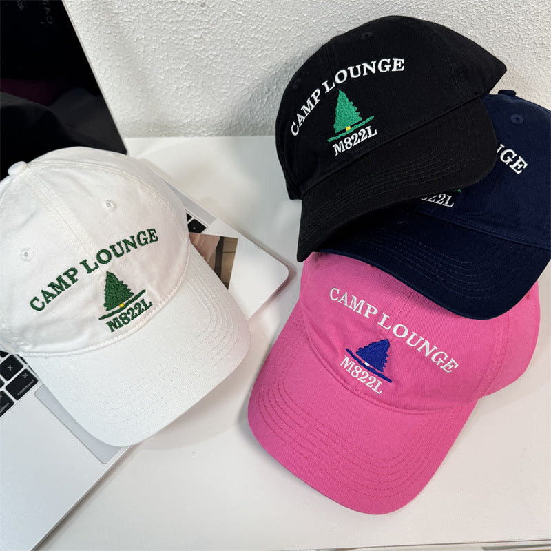 Herren bestickte Camp Logo Baseballcap Brehn