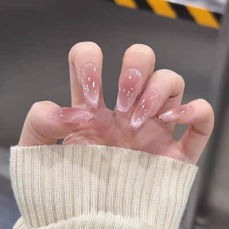 Dekorative Press-On Nagelkunst Brehn