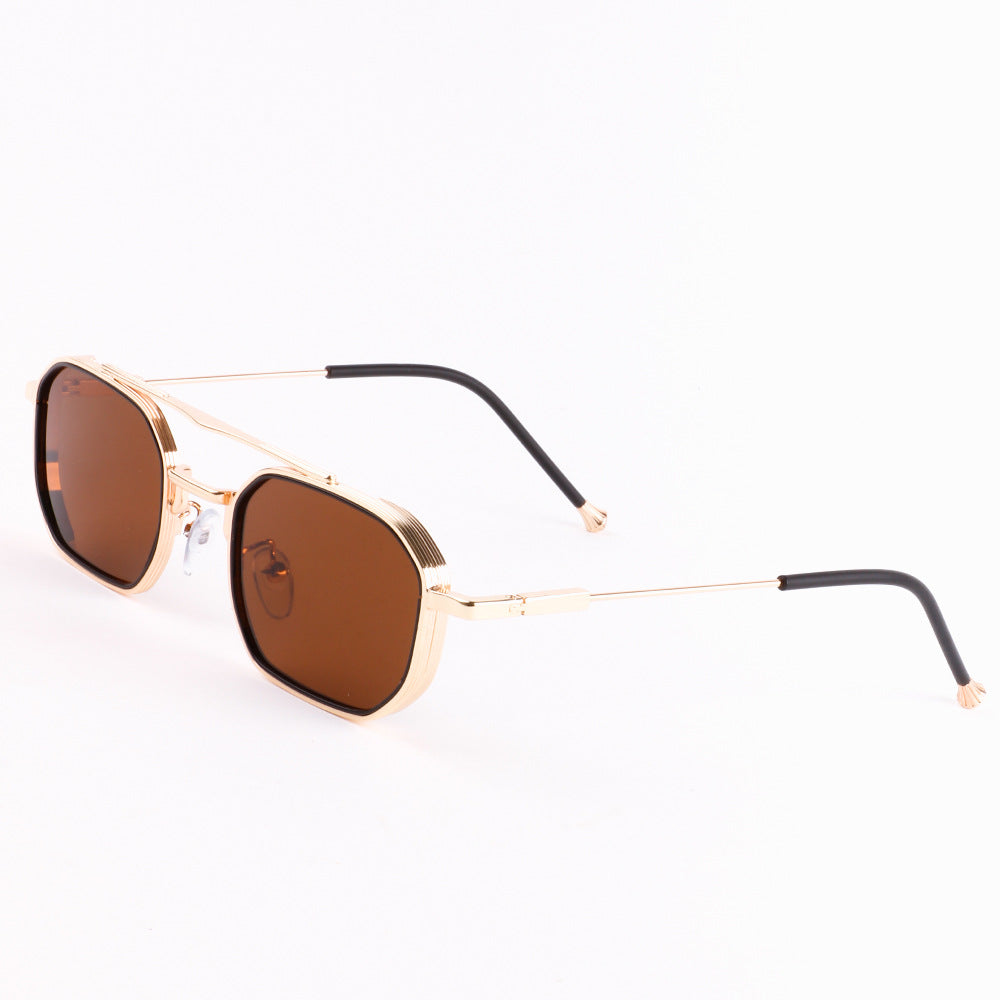 Damen Sonnenbrille mit elegantem, geometrischem Design und hochwertigen Gläsern Brehn