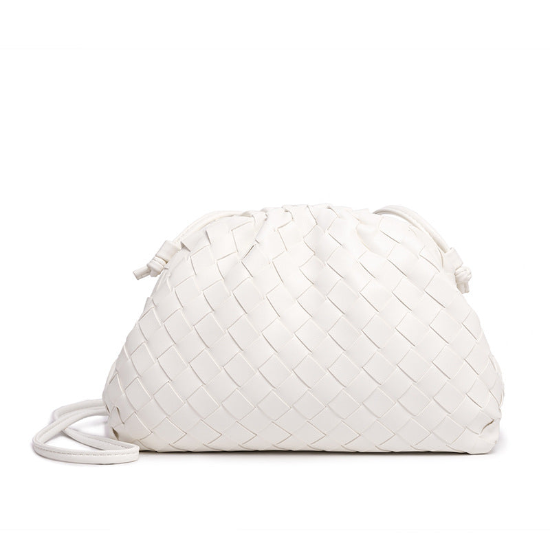 Texturierte Gewebte Handheld Clutch Brehn