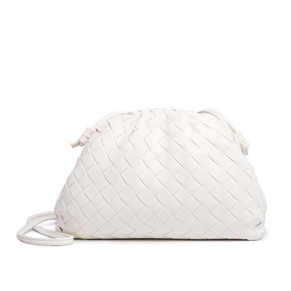 Texturierte Gewebte Handheld Clutch Brehn