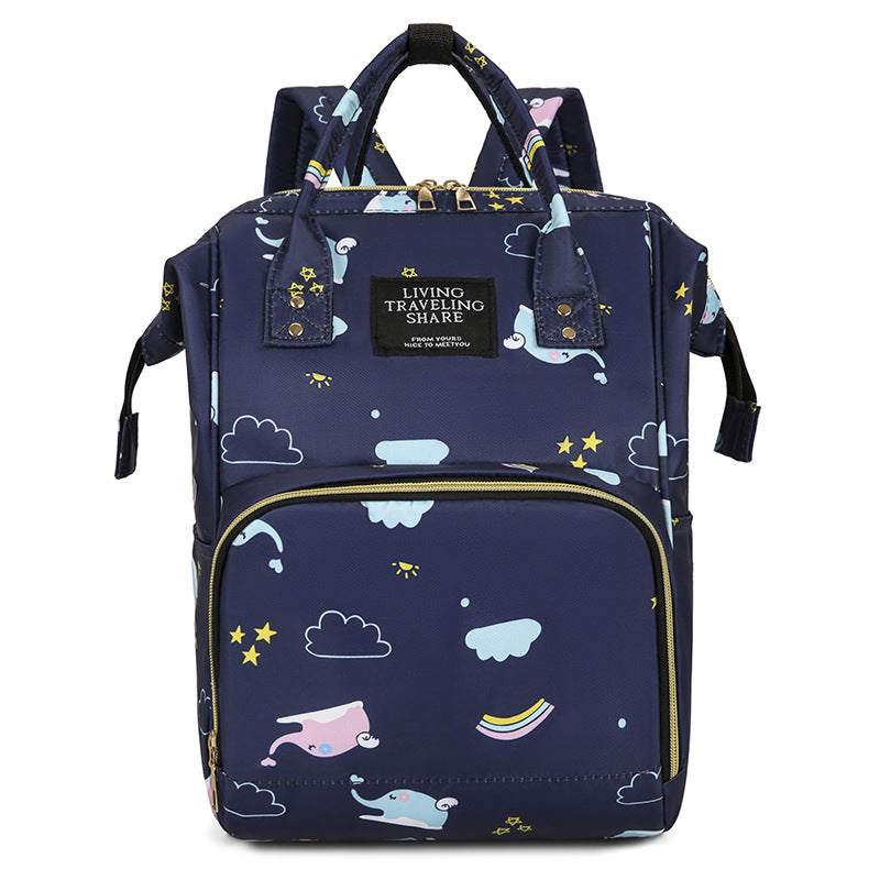 Verspielt Grafikdruck Rucksack
