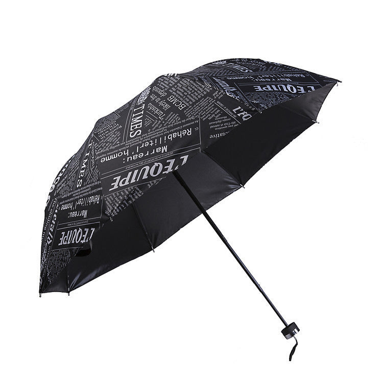 Damen Designer Regenschirm mit innovativem Faltmechanismus Brehn