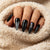 Stiletto Press-On Nagelset mit Glitter und Edelstein-Accents Brehn