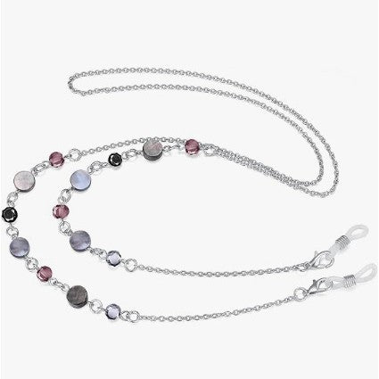 Elegante Perlen Brillen Kette Brehn